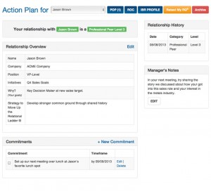 Create Action Plans and Relationship Strategies